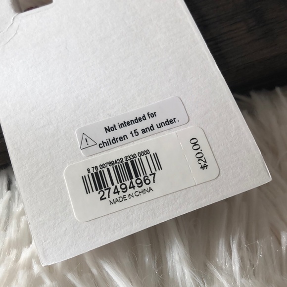 Express Pink Mini Pave Hoop Earrings - Picture 4 of 5